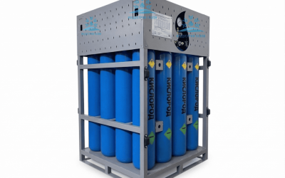 Моноблок газовый на 16 баллонов 50 л. / 200 атм. под кислород