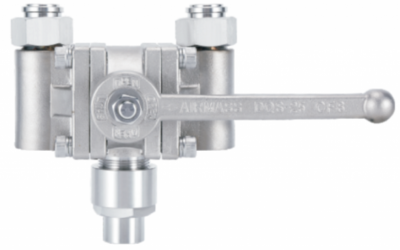 Вентиль криогенный трехходовой DQS-25B (AIRMASS)