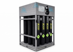 Моноблок газовый на 12 баллонов 40 л. / 150 атм. под азот