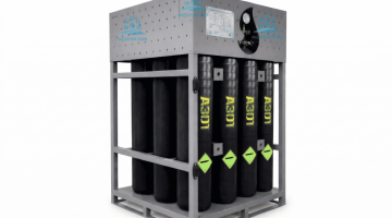 Моноблок газовый на 12 баллонов 40 л. / 150 атм. под азот