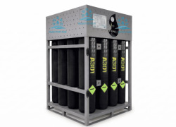 Моноблок газовый на 16 баллонов 40 л. / 150 атм. под азот