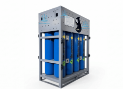 Моноблок газовый на 8 баллонов 40 л. / 150 атм. под кислород