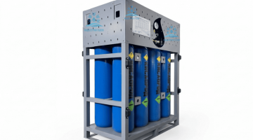 Моноблок газовый на 8 баллонов 40 л. / 150 атм. под кислород