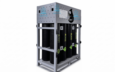 Моноблок газовый на 8 баллонов 40 л. / 150 атм. под азот